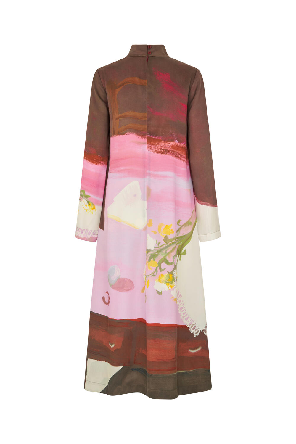 Placement print kjole - Five Resolutions